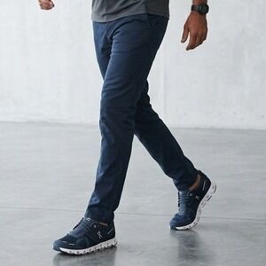 DU/ER Slim Fit Men’s Jeans in Navy Blue